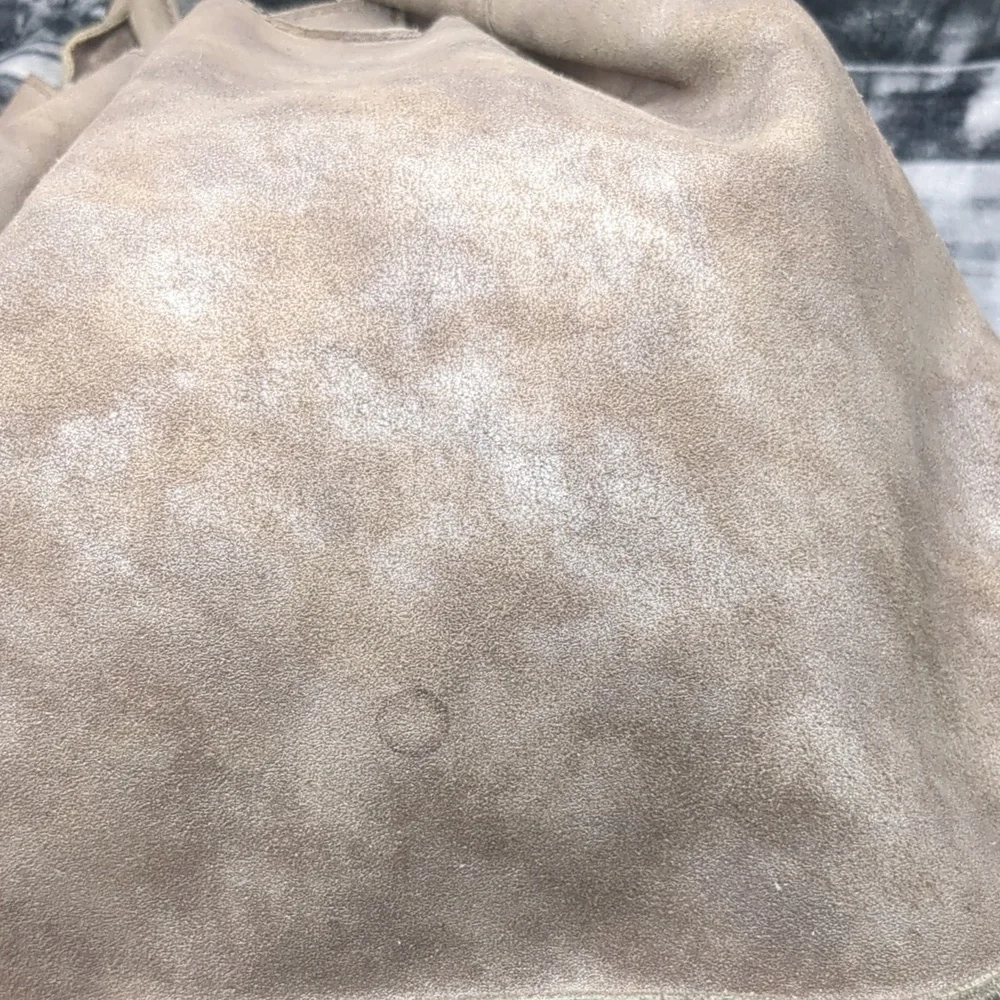 Hammitt Oliver Suede Grommet Stud Pewter/Metallic Tote Bag